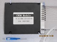 4 Road Fiber Optic CWDM Single Fiber Sparse Wavelength Division 1270~1610nm